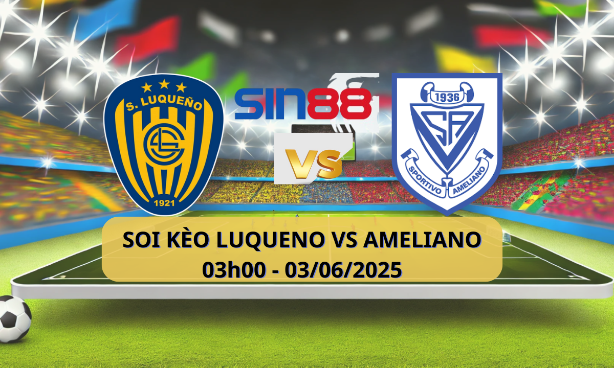 Quảng cáo trận đấu Luqueno vs Ameliano